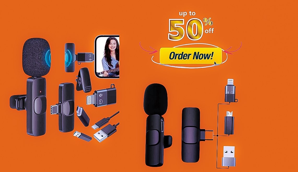 Get your wireless microphone at the unbeatable price of UGX 80,000