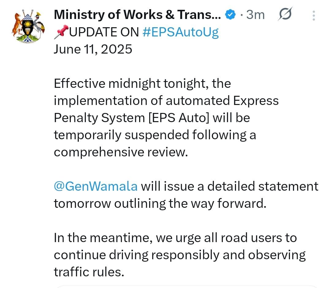 UPDATE: The government has temporarily suspended the implementation of automated Express Penalty System [EPS Auto] following public uproar.