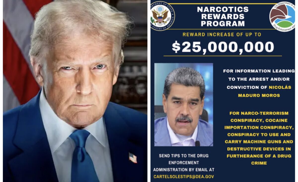 President Maduro wanted for drug trafficking with $25 million bounty – Trump Gorvernment